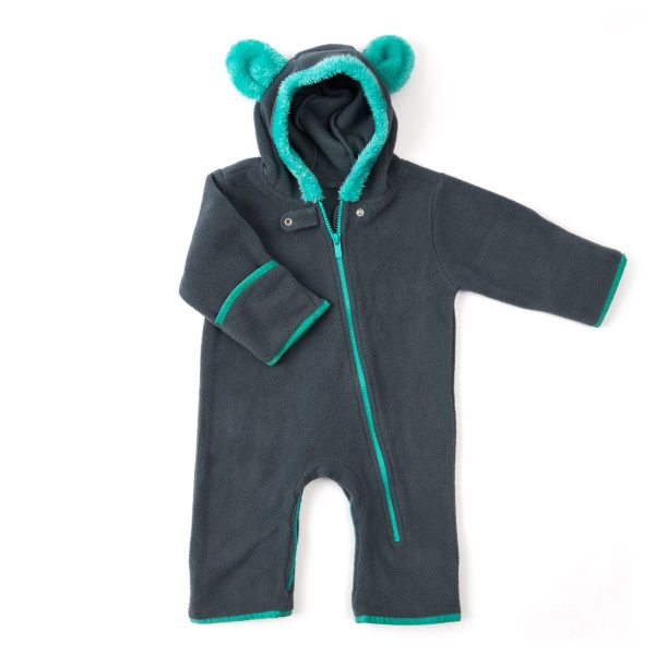 Baby Bear Fleece Bunting - Image 4
